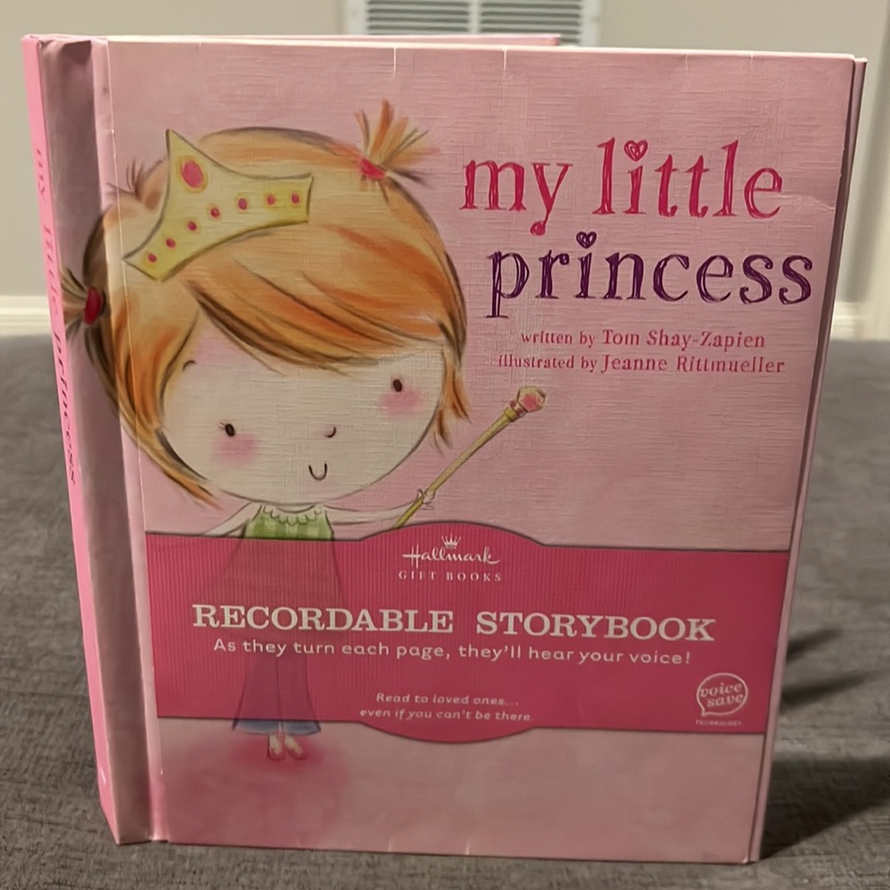 NEW Hallmark My Little Princess Recordable Book -Written By Tom Shay-Zapien